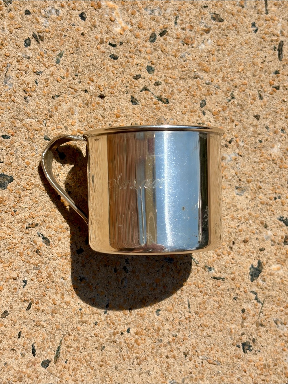 Oneida Silver Plate Baby Cup Circa 1960